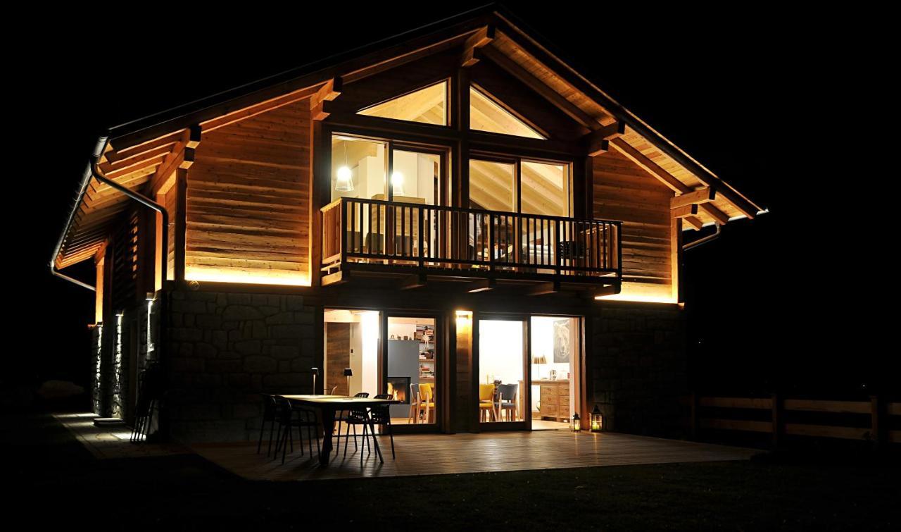 B & B Chalet Plan Strembo Exteriör bild