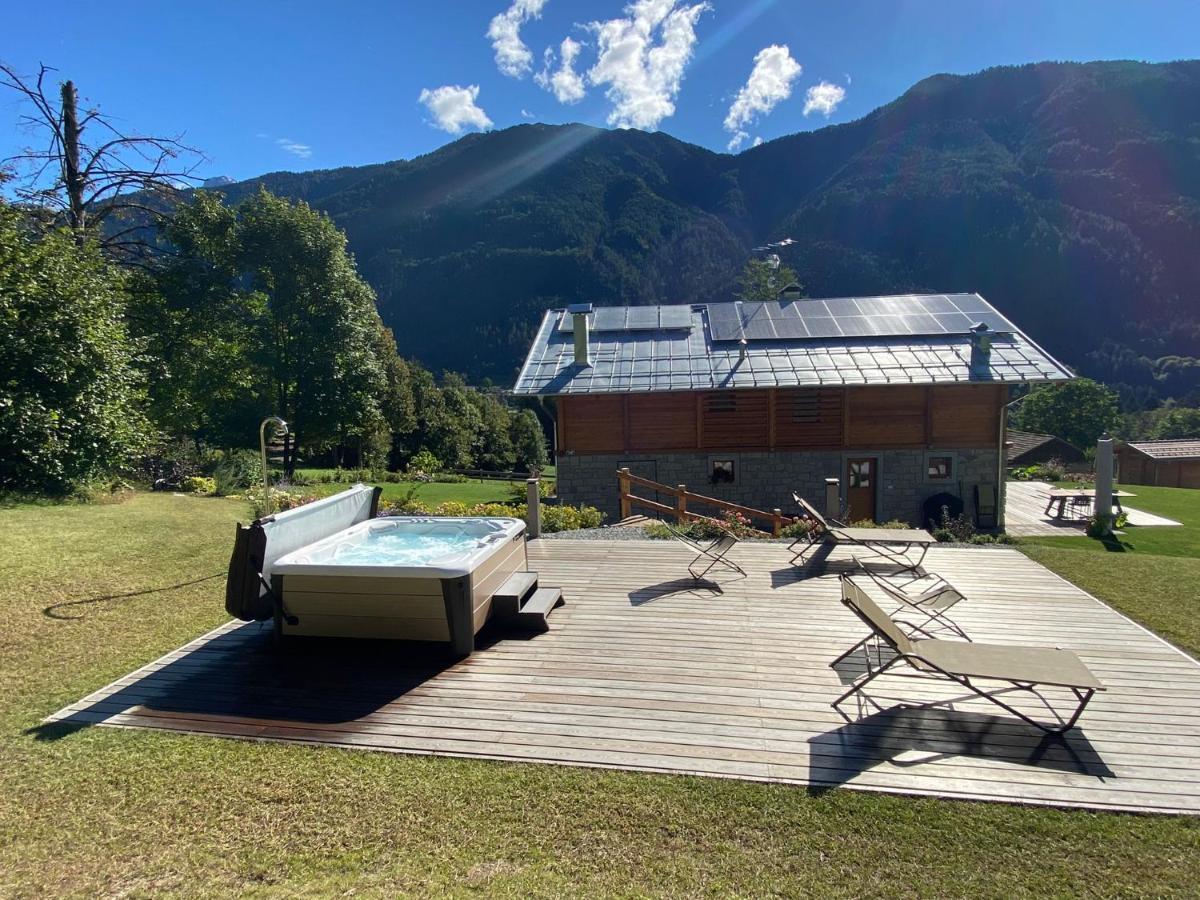 B & B Chalet Plan Strembo Exteriör bild