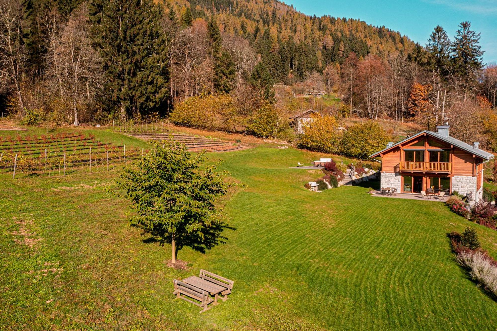 B & B Chalet Plan Strembo Exteriör bild